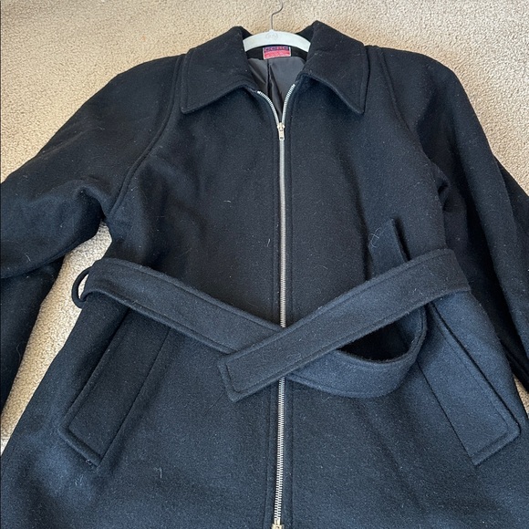 CCBC vintage wool hooded zip up coat - Picture 7 of 13